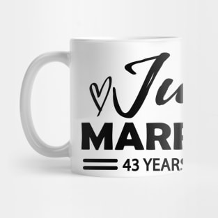 43th Wedding Anniversary - 43 years anniversary Mug